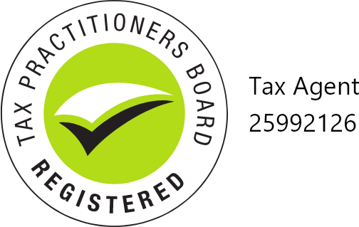 Image failed to load: Tax Practitioners Board registration, Tax Agent #25992126. Click here to go to official TPB registration page.